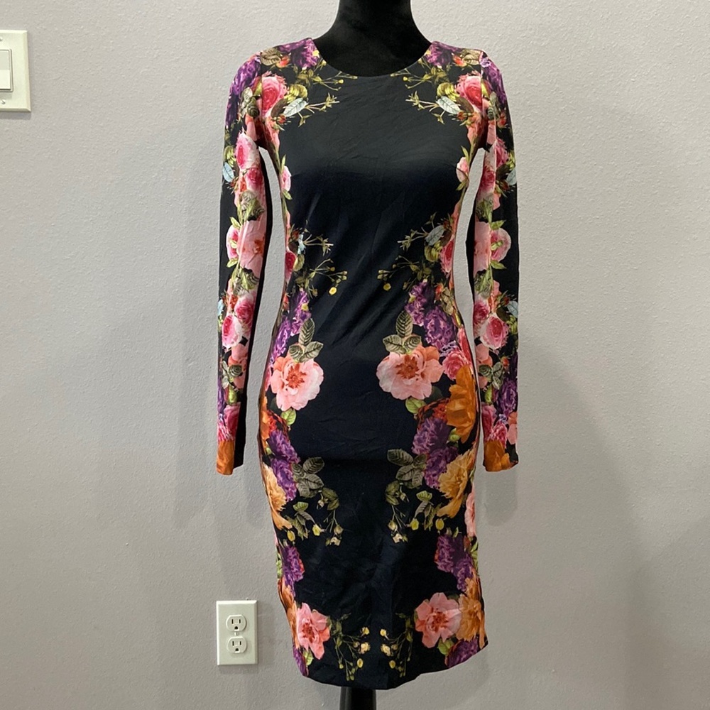 Floral pattern dress